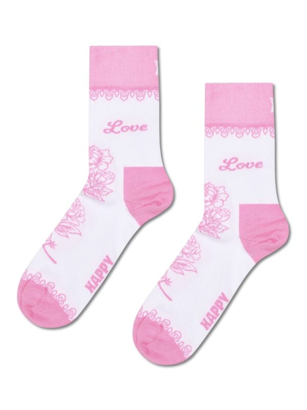 P006945 Love Short Crew Sock 36-40