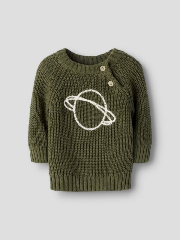 NBMEMLEN EMB LS KNIT LIL