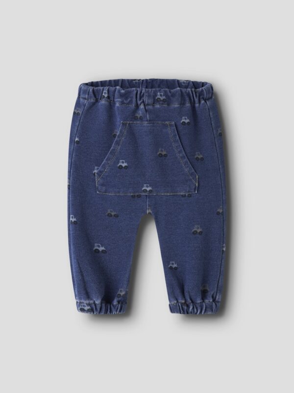 NBMBEN BARREL R AOP SWE JEANS