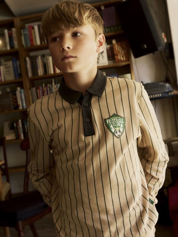 NKMLESTER LS NREG POLO SWEAT B