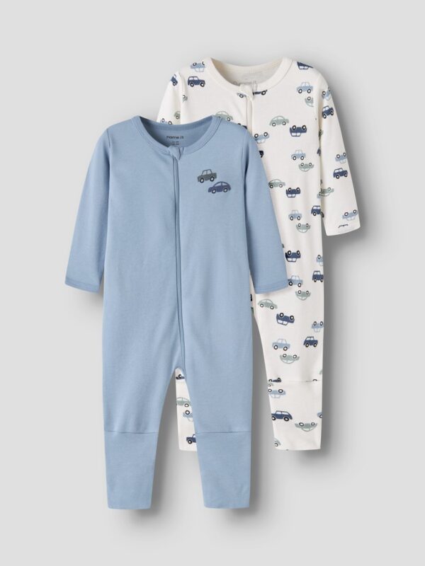NBMNIGHTSUIT 2P ZIP FF CAR NOO