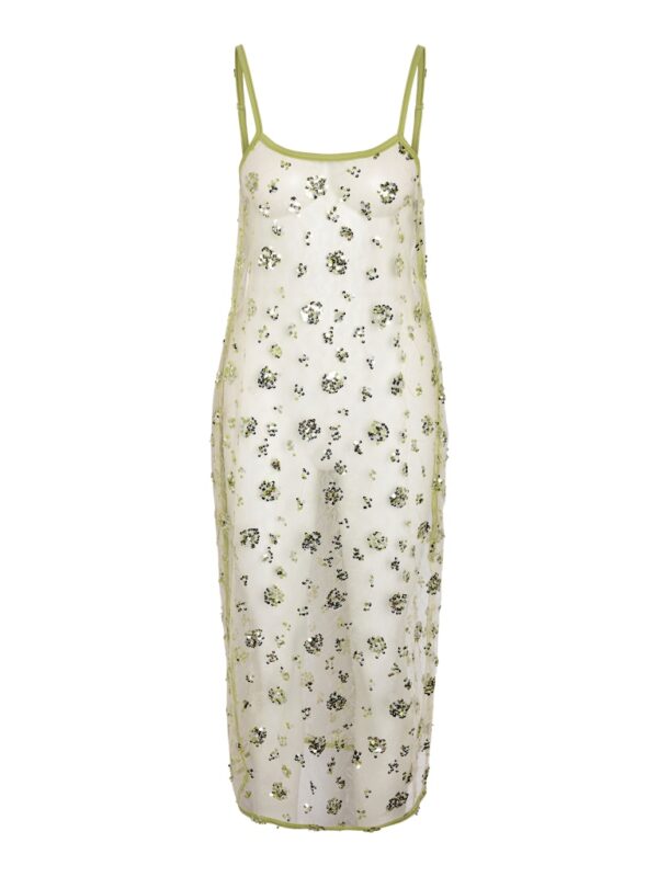 NMZIGGA S/L SEQUIN MESH DRESS