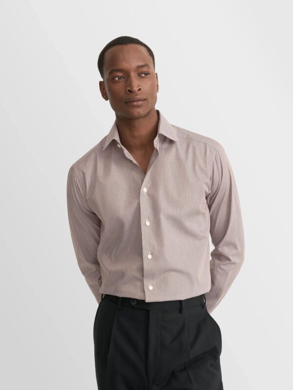 Striped Fine Twill Shirt